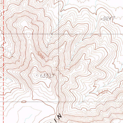 United States Geological Survey Pack Rat Canyon, NV (1987, 24000-Scale) digital map