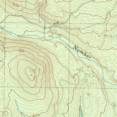 United States Geological Survey Packard Lake, ME (1984, 24000-Scale) digital map