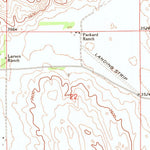 United States Geological Survey Packard Ranch, NE (1971, 24000-Scale) digital map
