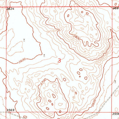 United States Geological Survey Packard Ranch, NE (1971, 24000-Scale) digital map