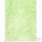 United States Geological Survey Packer John Mountain, ID (1985, 24000-Scale) digital map