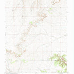 United States Geological Survey Packers Gap, CO (1972, 24000-Scale) digital map