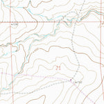 United States Geological Survey Packers Gap, CO (1972, 24000-Scale) digital map