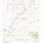 United States Geological Survey Packers Gap, CO (1993, 24000-Scale) digital map