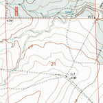 United States Geological Survey Packers Gap, CO (1996, 24000-Scale) digital map