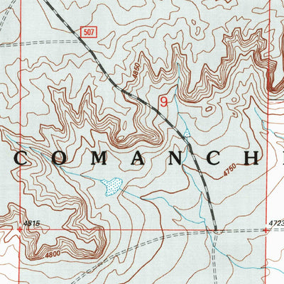 United States Geological Survey Packers Gap, CO (1996, 24000-Scale) digital map