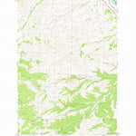 United States Geological Survey Packsaddle Butte, MT (1955, 24000-Scale) digital map