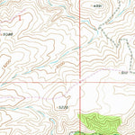 United States Geological Survey Packsaddle Butte, MT (1955, 24000-Scale) digital map