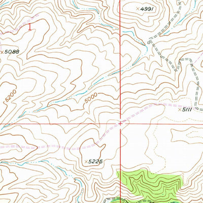 United States Geological Survey Packsaddle Butte, MT (1955, 24000-Scale) digital map