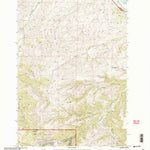 United States Geological Survey Packsaddle Butte, MT (2000, 24000-Scale) digital map