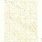 United States Geological Survey Packsaddle Creek, WY (1960, 24000-Scale) digital map