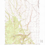 United States Geological Survey Packsaddle Lake, ID (1965, 24000-Scale) digital map