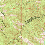 United States Geological Survey Packsaddle Mountain, ID (1949, 62500-Scale) digital map