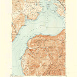 United States Geological Survey Packsaddle Mountain, ID (1951, 62500-Scale) digital map