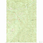 United States Geological Survey Packsaddle Mountain, ID (1989, 24000-Scale) digital map