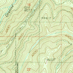 United States Geological Survey Packsaddle Mountain, ID (1989, 24000-Scale) digital map