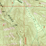 United States Geological Survey Packsaddle Mountain, ID (1996, 24000-Scale) digital map