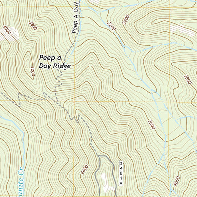 United States Geological Survey Packsaddle Mountain, ID (2020, 24000-Scale) digital map