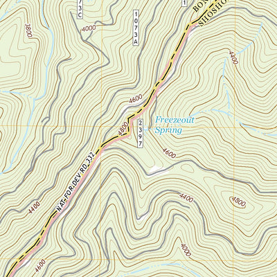 United States Geological Survey Packsaddle Mountain, ID (2020, 24000-Scale) digital map