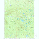 United States Geological Survey Packsaddle Mountain, OR (1963, 24000-Scale) digital map