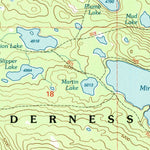 United States Geological Survey Packsaddle Mountain, OR (1997, 24000-Scale) digital map
