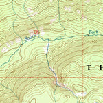 United States Geological Survey Packsaddle Mountain, OR (1997, 24000-Scale) digital map