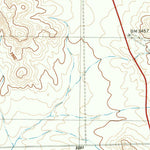 United States Geological Survey Packsaddle Mountain, TX (1983, 24000-Scale) digital map