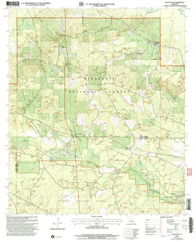 United States Geological Survey Packton, LA (2003, 24000-Scale) digital map