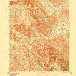 United States Geological Survey Packwood Creek, CA (1943, 31680-Scale) digital map