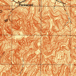 United States Geological Survey Packwood Creek, CA (1943, 31680-Scale) digital map