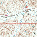 United States Geological Survey Packwood Creek, CA (1961, 24000-Scale) digital map