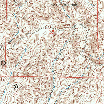 United States Geological Survey Packwood Creek, CA (1961, 24000-Scale) digital map