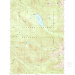 United States Geological Survey Packwood Lake, WA (1989, 24000-Scale) digital map