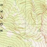 United States Geological Survey Packwood Lake, WA (1989, 24000-Scale) digital map