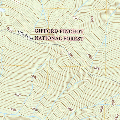 United States Geological Survey Packwood Lake, WA (2020, 24000-Scale) digital map
