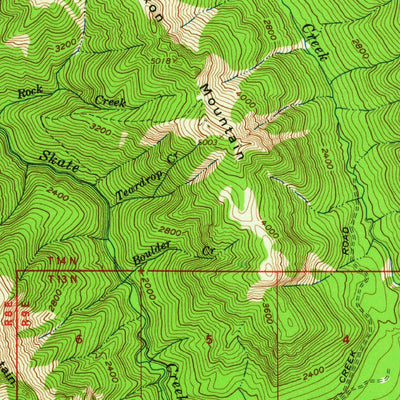 United States Geological Survey Packwood, WA (1962, 62500-Scale) digital map