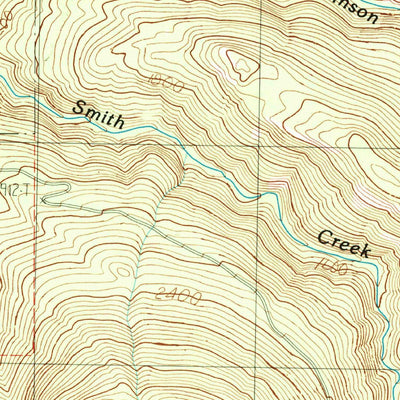 United States Geological Survey Packwood, WA (1989, 24000-Scale) digital map