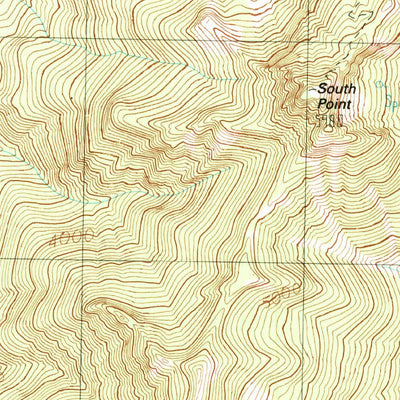 United States Geological Survey Packwood, WA (1989, 24000-Scale) digital map