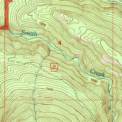 United States Geological Survey Packwood, WA (1994, 24000-Scale) digital map