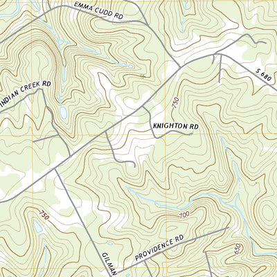 United States Geological Survey Pacolet, SC (2020, 24000-Scale) digital map