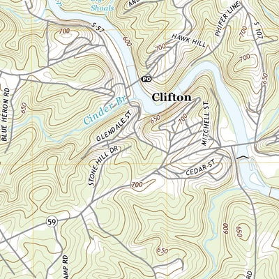 United States Geological Survey Pacolet, SC (2020, 24000-Scale) digital map