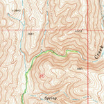 United States Geological Survey Paddock Valley Reservoir, ID (1970, 24000-Scale) digital map