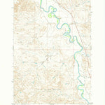 United States Geological Survey Paddy Fay Creek, MT (1968, 24000-Scale) digital map
