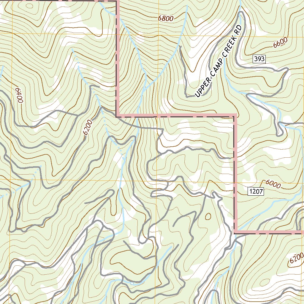 Paddy Flat, ID (2020, 24000-Scale) Map by United States Geological ...