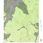 United States Geological Survey Paddy Knob, WV-VA (1995, 24000-Scale) digital map