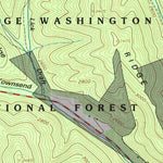United States Geological Survey Paddy Knob, WV-VA (1995, 24000-Scale) digital map