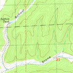 United States Geological Survey Paddys Hole, NM (1981, 24000-Scale) digital map