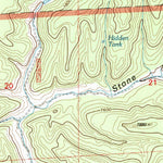 United States Geological Survey Paddys Hole, NM (1999, 24000-Scale) digital map