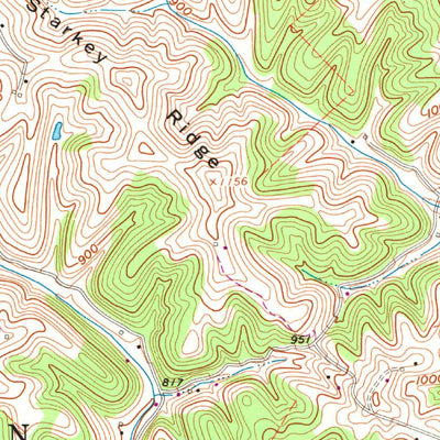 United States Geological Survey Paden City, WV-OH (1960, 24000-Scale) digital map