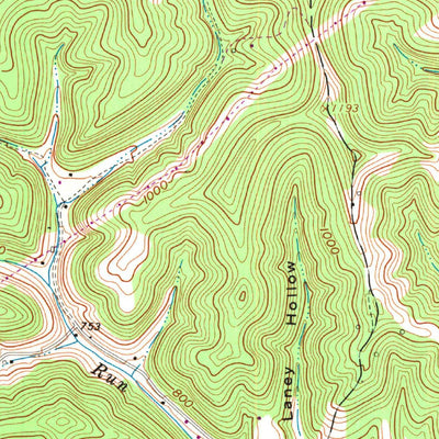 United States Geological Survey Paden City, WV-OH (1960, 24000-Scale) digital map